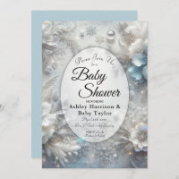 Snowy Petals in Frozen Bloom Baby Shower