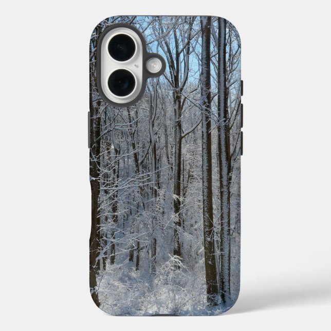 Snowy Poplar Forest I  Case-Mate iPhone Case (Back)
