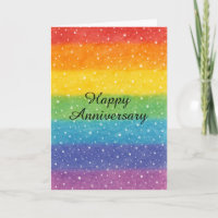Snowy Rainbow Pride Anniversary LGBTQ+ Celebration