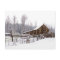 Snowy Rural Barn Scene Photo Thinking Of You
