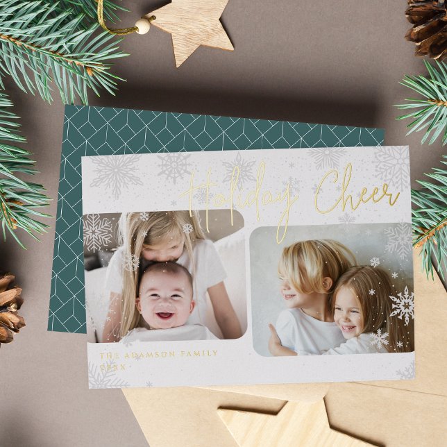 Snowy Script | 2 Photo Foil (Creator Uploaded)