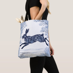 Snowy Serenity Tote Bag