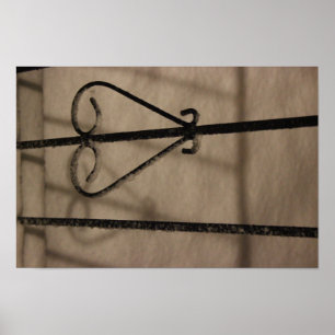 Snowy shadows poster