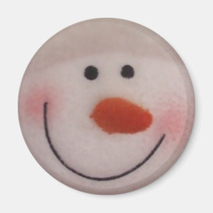 Snowy Snowman Magnet