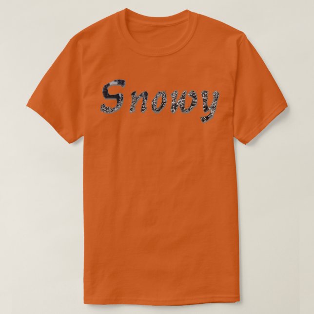 Snowy T-Shirt (Design Front)