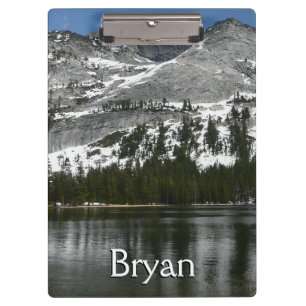 Snowy Tenaya Lake Yosemite National Park Photo Clipboard