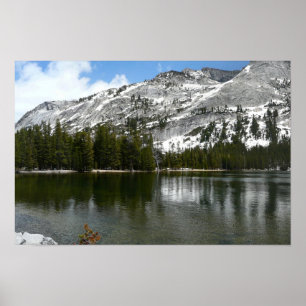 Snowy Tenaya Lake Yosemite National Park Photo Poster