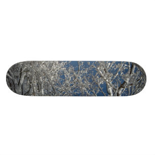 Snowy Tree Board Skateboard
