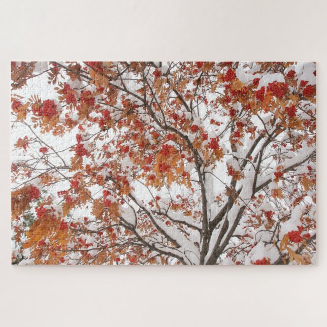 Snowy Tree Jigsaw Puzzle (Horizontal)