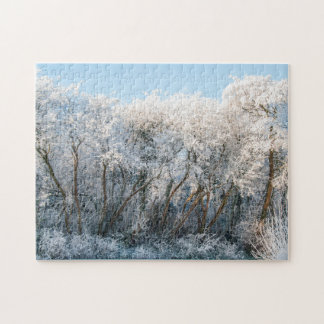 Snowy Trees, 252 pieces Jigsaw Puzzle