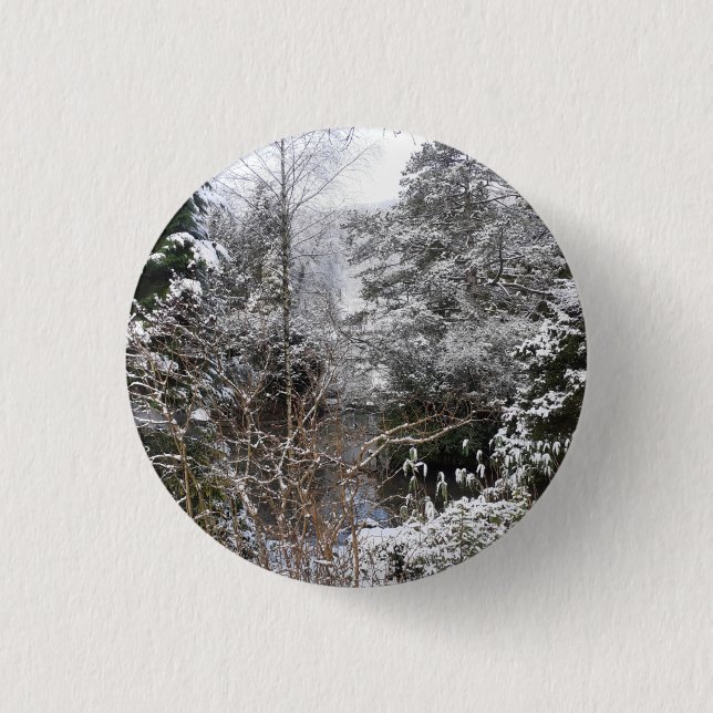 Snowy Trees Badge (Front)