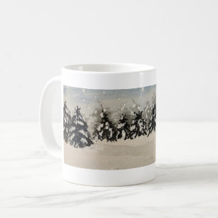 Snowy Trees Mug