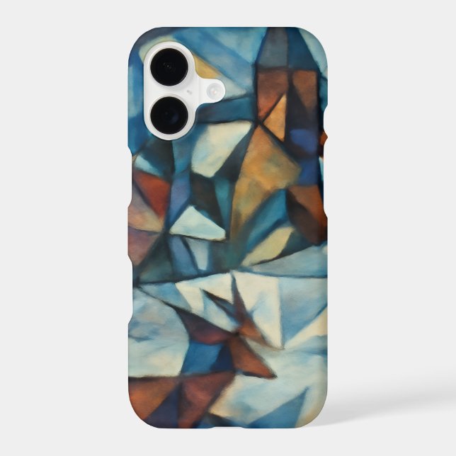 Snowy Village | Cubist Expressionism (Back)