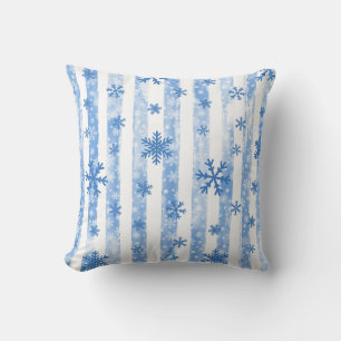 Snowy Winter Cosy Seasonal Design Cushion