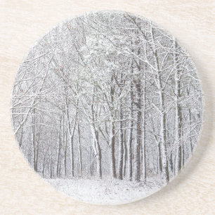 Snowy Woods Coaster