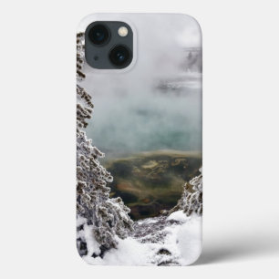 Snowy Yellowstone iPhone 13 Case