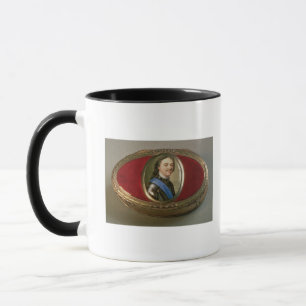 Snuff box with portrait miniature of Peter Mug