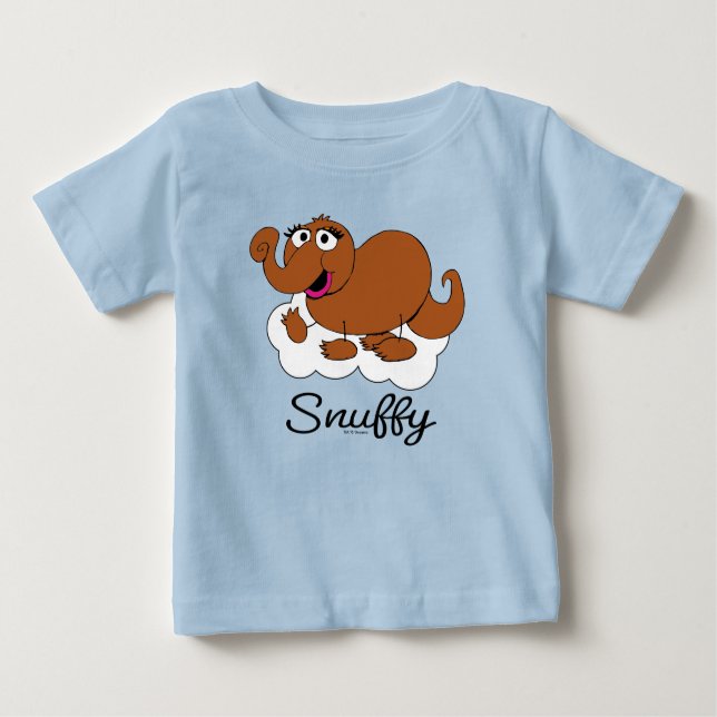 Snuffleupagus Doodley Graphic Baby T-Shirt (Front)