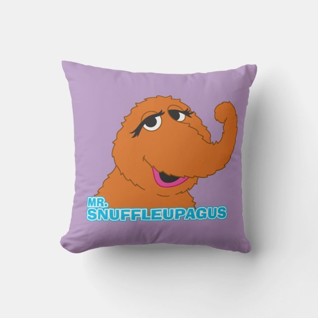 Snuffleupagus Relaxed Cushion (Front)