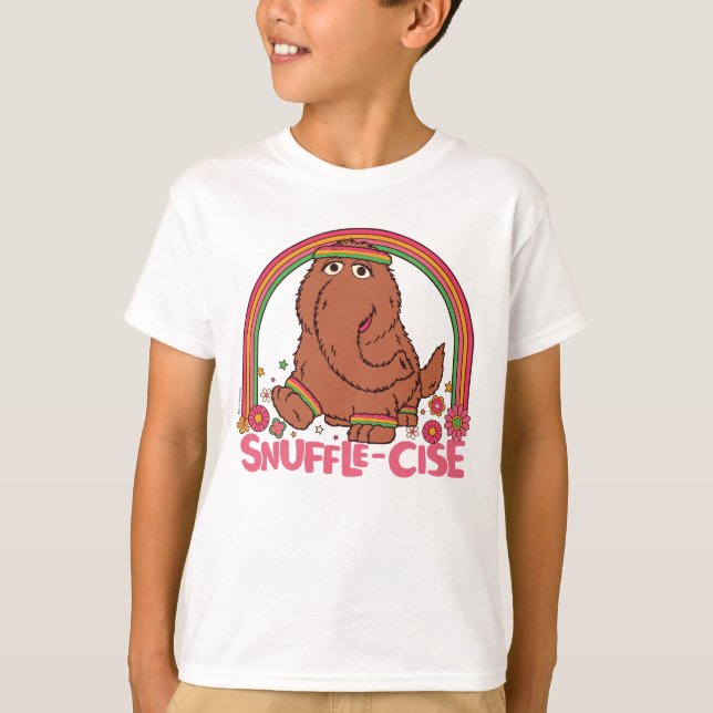 Snuffleupagus | Snuffle-Cise T-Shirt (Front)