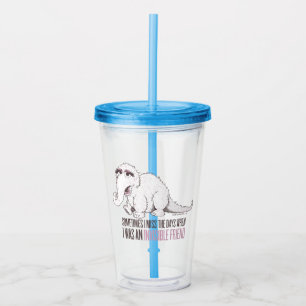Snuffleupagus   Sometimes I Miss the Days Acrylic Tumbler