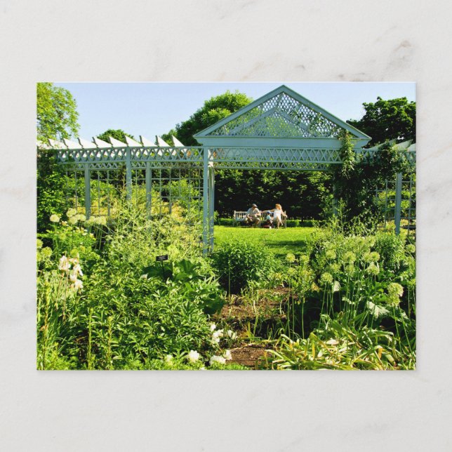 Snug Harbour Botanical Garden in Snug Harbour Postcard (Front)