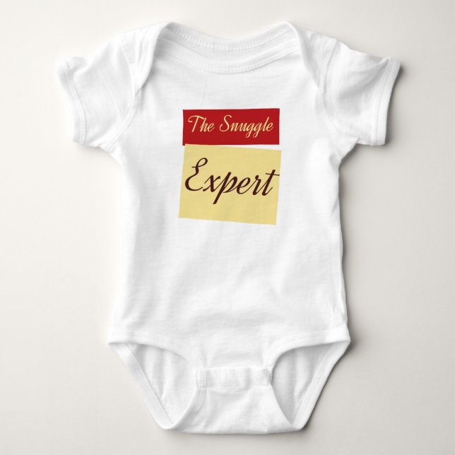 Snuggle  Baby Jersey Bodysuit (Front)