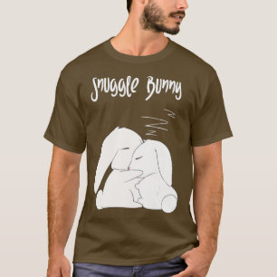 Snuggle Bunny - Funny Sleeping Rabbits  T-Shirt
