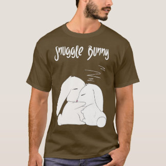 Snuggle Bunny - Funny Sleeping Rabbits  T-Shirt