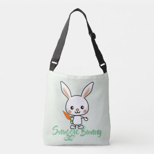 Snuggle Bunny Kawaii Custom Crossbody Bag