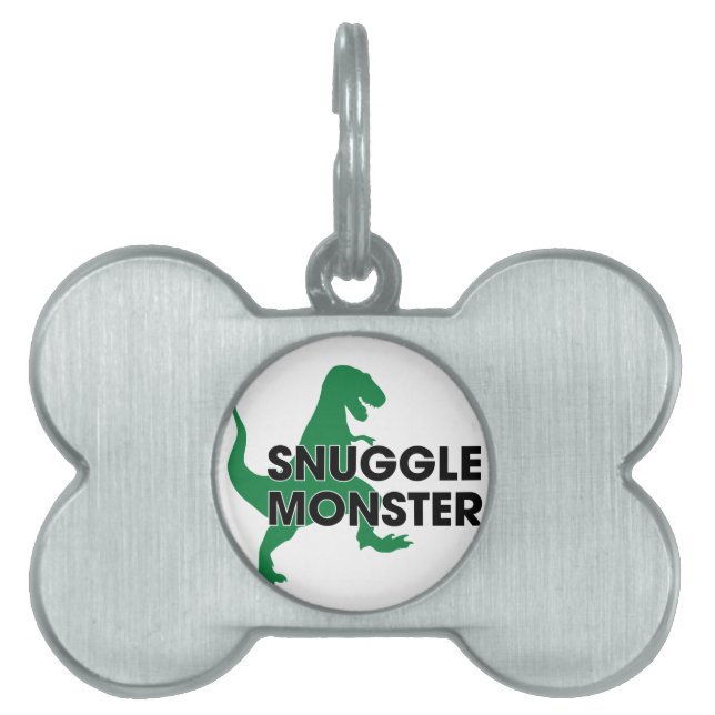 Snuggle Monster Pet Tag (Front)