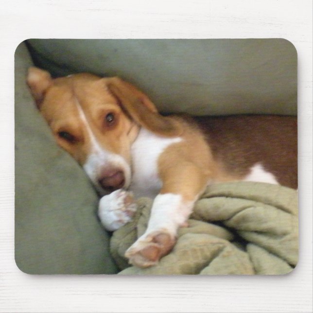 Snuggle Pup Mouse Pad (Front)