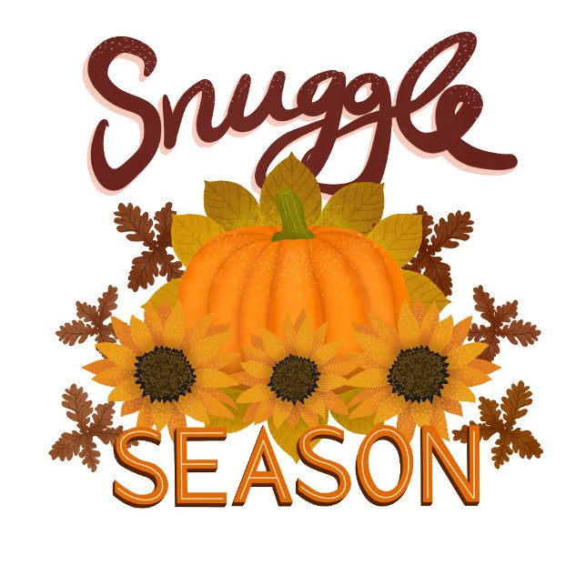 “Snuggle Season” Accent Pillow (Double Sided) (Creator Uploaded)