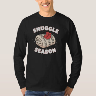 Snuggle Season Cozy Winter Illustration T-Shirt