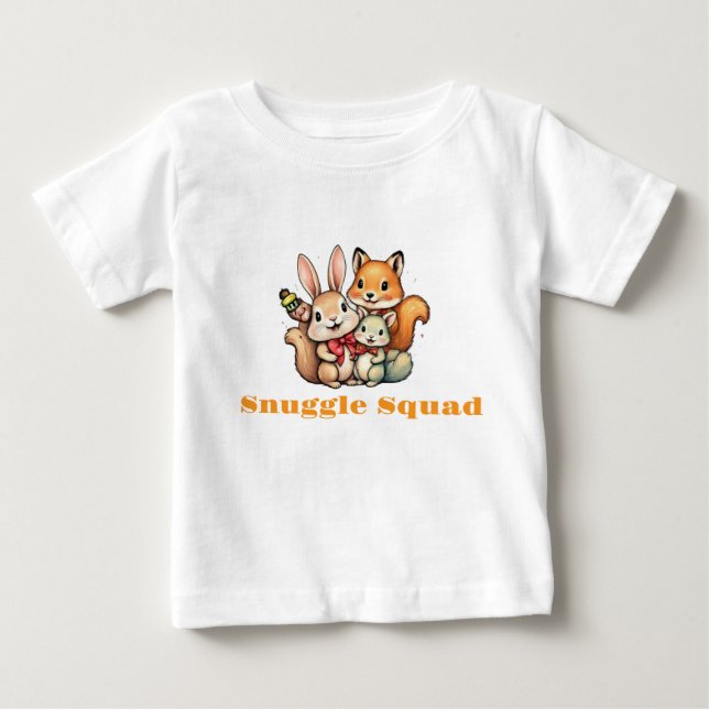 Snuggle Squad  Baby T-Shirt (Front)