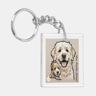 "Snuggle Squad" Key Ring