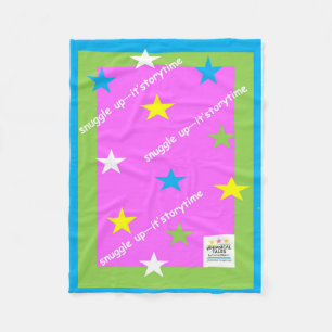 snuggle up - it's storytime blanket