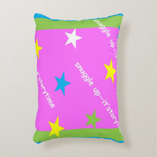 snuggle up - it's storytime pillow