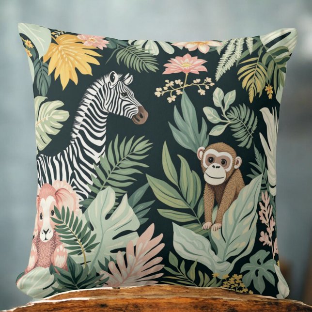 Snuggle up with a wild adventure! 🦓🌿 This Wild E Cushion (Creator Uploaded)