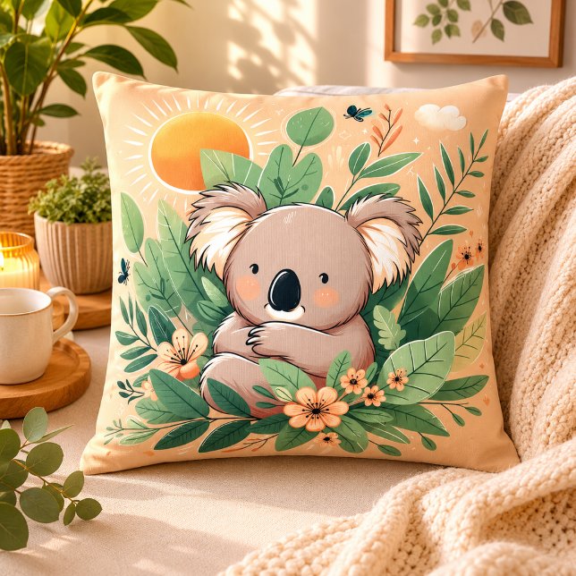 Snuggle Up with Our Adorable Koala Plush Pillow (Snuggle Up with Our Adorable Koala Plush Pillow)