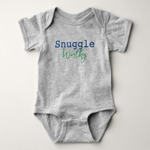 Snuggle Worthy Infant t-shirt HAMbyWG Baby Bodysuit