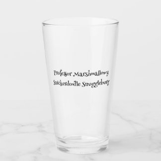 SnuggleNames: Custom Pint Glass