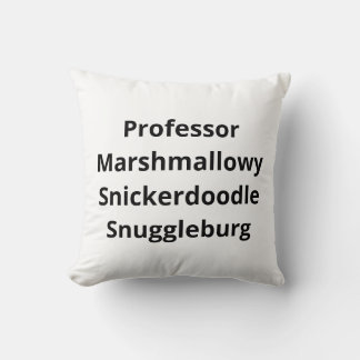 SnuggleNames: Personalised Love Name Throw Pillow