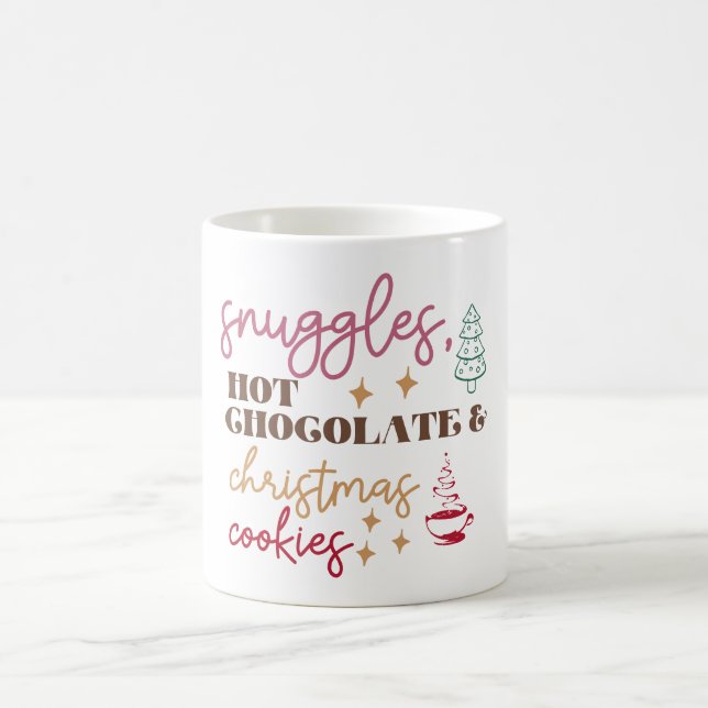 Snuggles Hot Chocolate - Christmas Coffee Mug (Center)