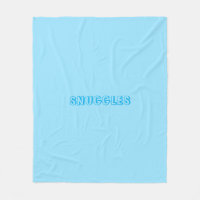 "Snuggles" Light blue