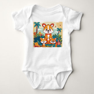 "Snuggly Cutie: Adorable Baby Outfit . Bodysuit