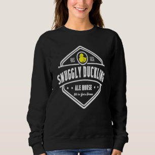 Snuggly Duckling Brewing Company Mens Womens_3 Sweatshirt