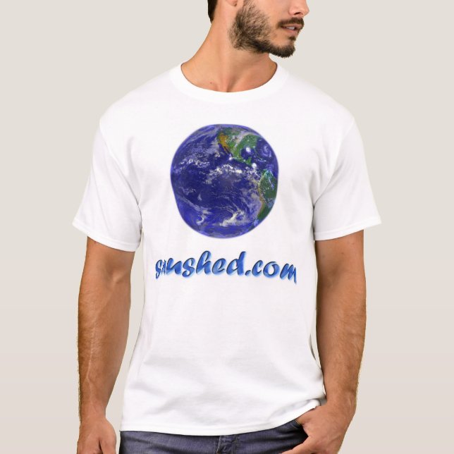 snushed.com Earth T-Shirt (Front)