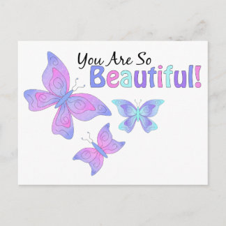 So Beautiful! Postcard