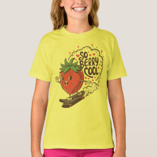 So Berry cool Sweet Strawberry Fruit T-Shirt